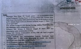 KM Sirimau Docking Mulai 31 Maret 2020
