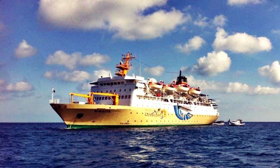 jadwal tiket kapal laut km binaiya denpasar