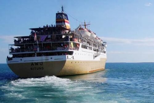 jadwal tiket kapal laut pelni km awu 2021 surabaya kupang