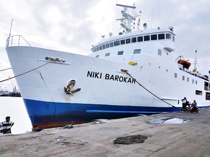 jadwal kapal laut km niki barokah, pt berlian lautan sejahtera