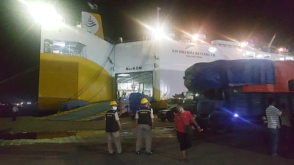 jadwal kapal laut surabay - makassar -- km dharma rucitra vii