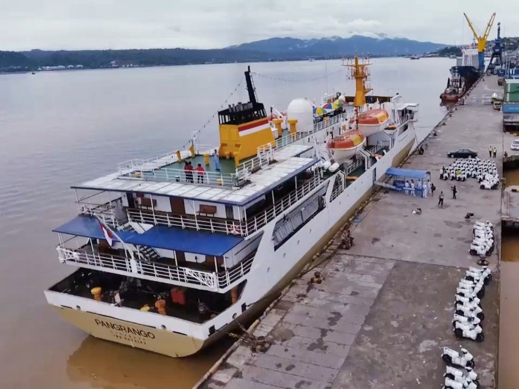 KM Pangrango - jadwal dan tiket kapal laut Pelni