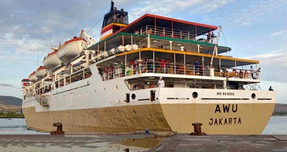 km awu - jadwal dan tiket kapal laut pelni 2022 denpasar surabaya bali